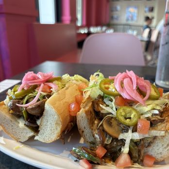 Ghostburger - Another photo of the mushroom philly. - Burgers Near Me - Washington, DC, District of Columbia