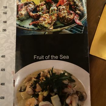 Chenandos - Menu.  PS, the Fruit of the sea is so good! - Seafood Near Me - Puerto Vallarta, JAL