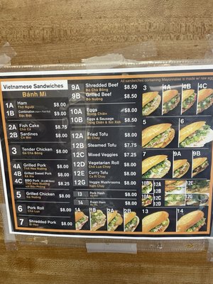 Menu photo 2 Cam Hung Sunnyvale, CA