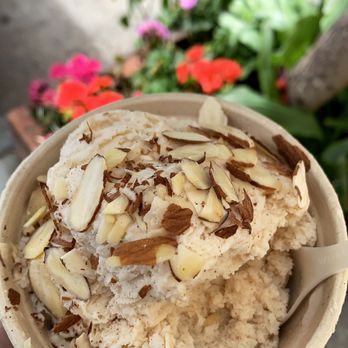 Powder - Horchata and sliced almonds - Desserts Near Me - San Francisco, California Powder - Horchata and sliced almonds - Desserts Near Me - San Francisco, California