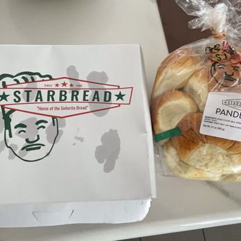 StarBread Bakery - Box of Senoritas and bag of Pan De Sal - Bakeries Near Me - Anaheim, California StarBread Bakery - Box of Senoritas and bag of Pan De Sal - Bakeries Near Me - Anaheim, California