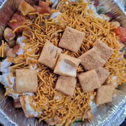 Halal Fusionz - Tokri chat, really flavorful