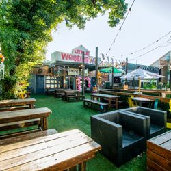 Little Woodrow's Rice Village - Nothing compares to the backyard at Little Woodrow's!