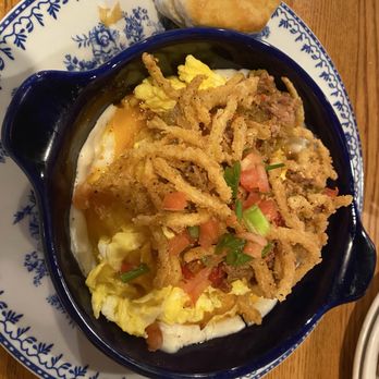 Cracker Barrel Old Country Store - Sausage & Egg Hashbrown Casserole Eggs over easy - Breakfast & Brunch Near Me - West Palm Beach, Florida Cracker Barrel Old Country Store - Sausage & Egg Hashbrown Casserole Eggs over easy - Breakfast & Brunch Near Me - West Palm Beach, Florida