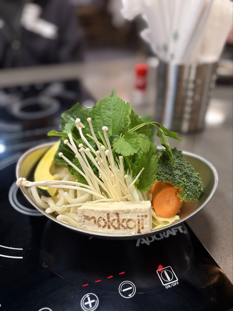 Food from Mokkoji Shabu Shabu