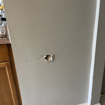 College Hunks Hauling Junk & Moving - Frederick - Hole in wall in our kitchen - Movers Near Me - Frederick, Maryland