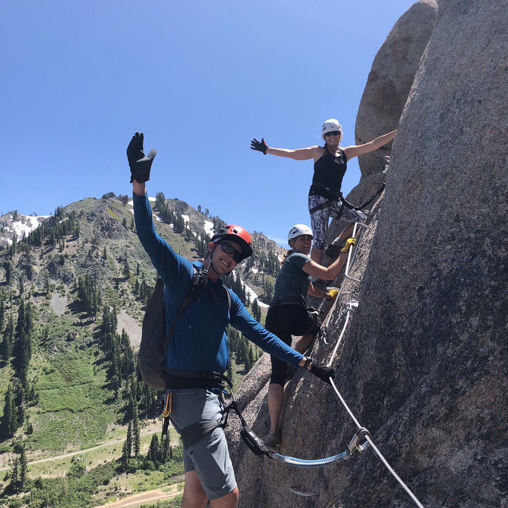 Tahoe Via Ferrata - Skyline course - Climbing Near Me - Olympic Valley, California Tahoe Via Ferrata - Skyline course - Climbing Near Me - Olympic Valley, California
