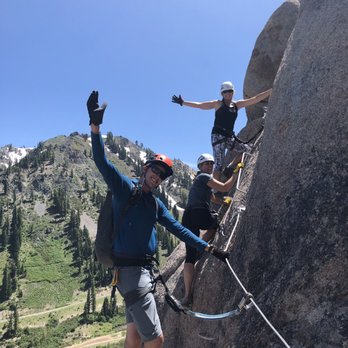Tahoe Via Ferrata - Skyline course - Climbing Near Me - Olympic Valley, California