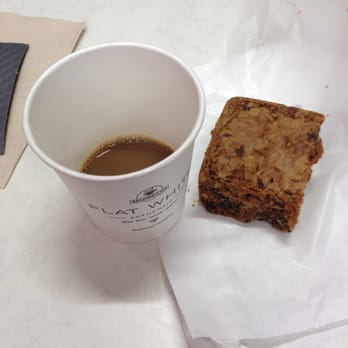 Second Cup - Coffee with milk and blondie - Coffee & Tea Near Me - Halton Hills, Ontario