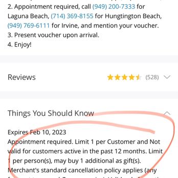 Cryocareusa - Clearly they need to update this information - Cryotherapy Near Me - Irvine, California