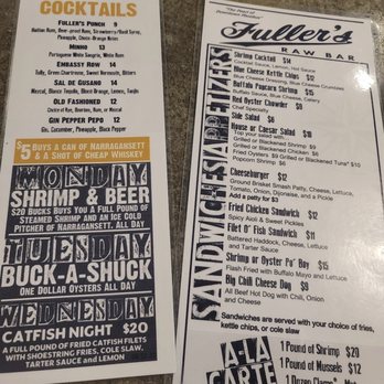 Fuller's Raw Bar - Seafood Near Me - Hampton, Virginia
