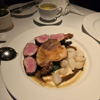 The Arbour - And duck leg and duck pieces with turnips - New American Near Me - Pasadena, California