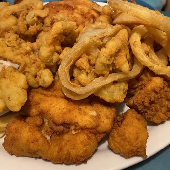 Olympian Diner & Restaurant - Fried Seafood platter - Diners Near Me - Braintree, Massachusetts