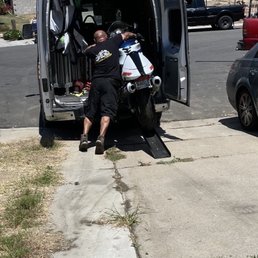 Loading up my bike to get serviced!!! Loading up my bike to get serviced!!!