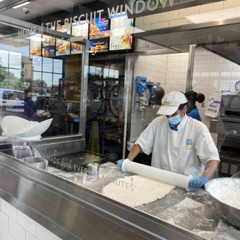 Biscuitville - Inside, biscuit making window - Southern Near Me - Burlington, North Carolina Biscuitville - Inside, biscuit making window - Southern Near Me - Burlington, North Carolina