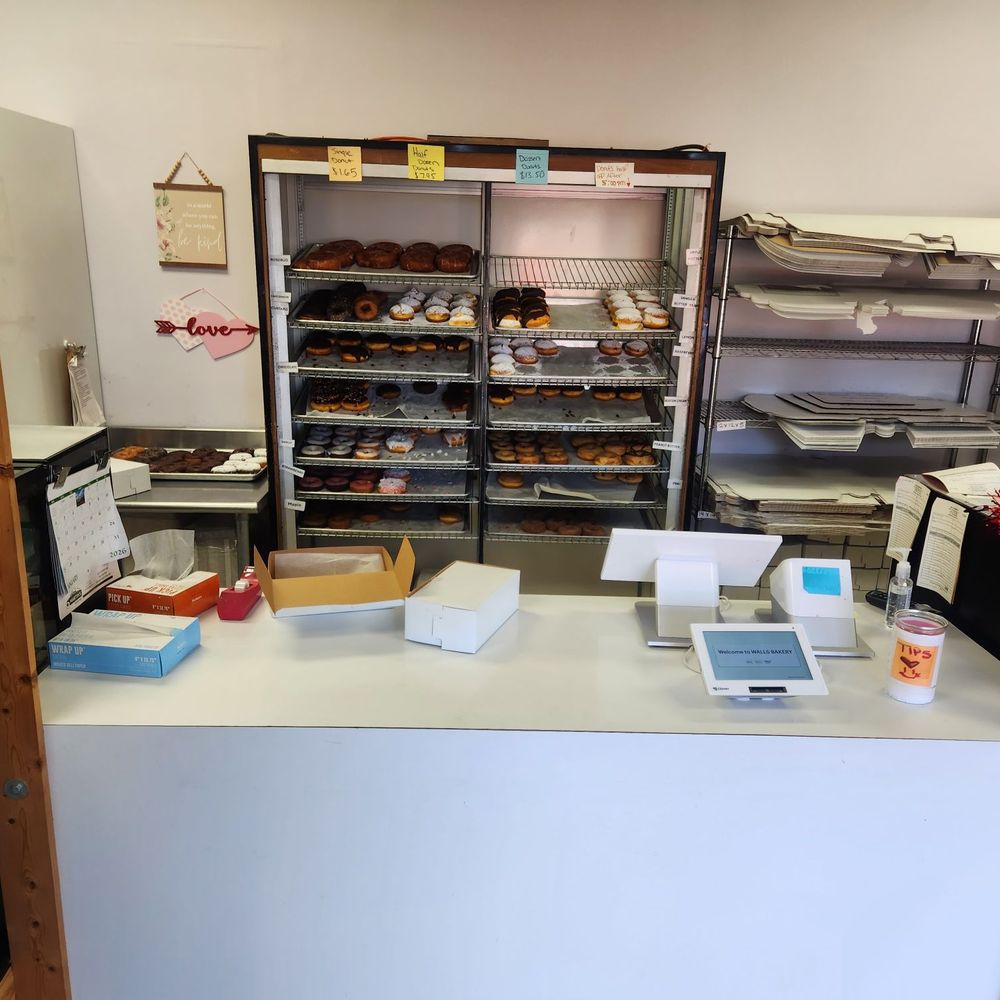 Donuts. Point of sale. Donuts. Point of sale.