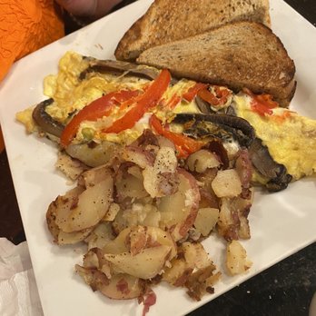 Keke's Breakfast Cafe - Portabella Omelet Toast - Breakfast & Brunch Near Me - Lady Lake, Florida Keke's Breakfast Cafe - Portabella Omelet Toast - Breakfast & Brunch Near Me - Lady Lake, Florida