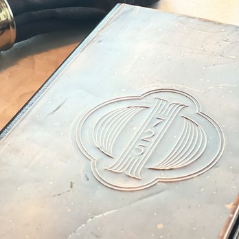 Room 725 - Copper Menu - Champagne Bars Near Me - Austin, Texas