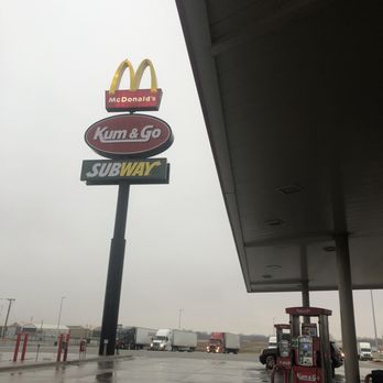 Kum & Go - a sign for a fast food restaurant - Gas Stations Near Me - Vinita, Oklahoma Kum & Go - a sign for a fast food restaurant - Gas Stations Near Me - Vinita, Oklahoma