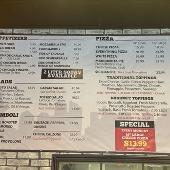 Rocco's NY Pizza - Menu - Pizza Near Me - Las Vegas, Nevada