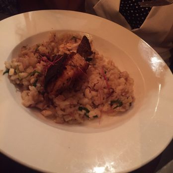 The Stables - Salmon with blood orange risotto - New American Near Me - Richmond, Virginia