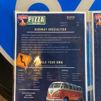 Highway Pizza - Menu - Sports Bars Near Me - Williamsburg, Virginia Highway Pizza - Menu - Sports Bars Near Me - Williamsburg, Virginia