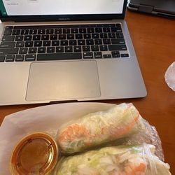 Noodles Noodles - 2. Spring Rolls I asked for mine fresh with shrimp inside !