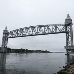 Cape Cod Canal Railroad Bridge - Cape Cod Canal Railroad Bridge, Buzzards Bay