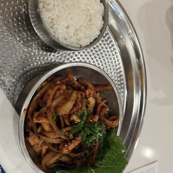 Cheongdam Kisa - Spicy squid entree - Korean Near Me - Las Vegas, Nevada Cheongdam Kisa - Spicy squid entree - Korean Near Me - Las Vegas, Nevada