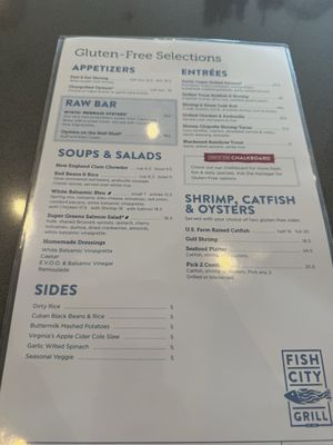 Menu photo 1 Fish City Grill Prosper, TX Menu photo 1 Fish City Grill Prosper, TX