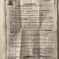 Sudhir K Reddy, MD - Important instructions for what meds to stop before procedure and how to prep. Can you read this?