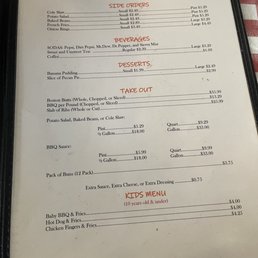 Menu page 2