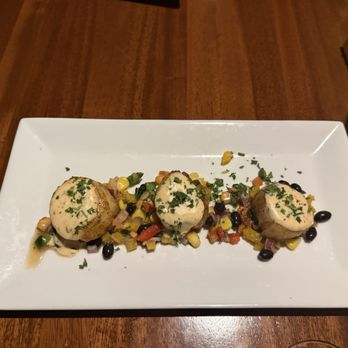 Copper Canyon Grill - Arundel Mills - Scallops with corn salsa - American Near Me - Hanover, Maryland Copper Canyon Grill - Arundel Mills - Scallops with corn salsa - American Near Me - Hanover, Maryland