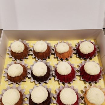 Nothing Bundt Cakes - 12 bundtinis - carrot cake is my fav!! - Bakeries Near Me - Wheaton, Illinois