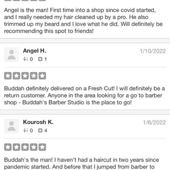 Buddah’s Barber Studio - Our 5 Star reviews - Barbers Near Me - Santa Rosa, California