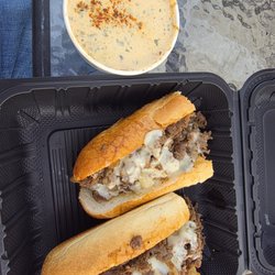 jo jo's express - Crab soup and cheesesteak