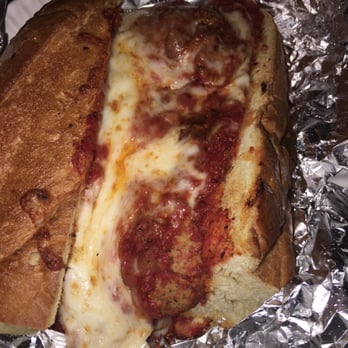 Paulie's Pizza Pub - Massive meatball sandwich! - Pubs Near Me - Upland, California
