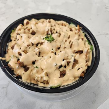Yafa Grill - Chicken bowl with salad only - Mediterranean Near Me - Fresno, California