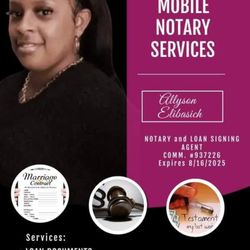 Elibasich's Notary Services - Contact me today for your Notary needs.