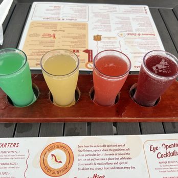 Ruby Slipper Veterans - Mimosa flight - Breakfast & Brunch Near Me - Metairie, Louisiana Ruby Slipper Veterans - Mimosa flight - Breakfast & Brunch Near Me - Metairie, Louisiana