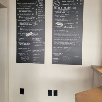 Hotbird - Menu board - Comfort Food Near Me - Oakland, California