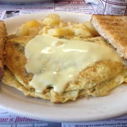 Early Bird Cafe - Crab Oscar Omelette