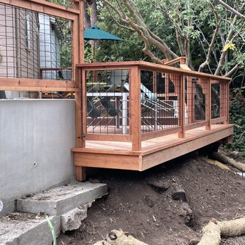 Solid Ground Masonry and Concrete - Edge of the wall and deck - Masonry/Concrete Near Me