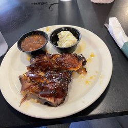 Tastin Round Town - Great BBQ at Blue City Cafe!