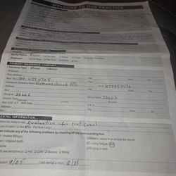Athens Endodontics - Proff that this dentist let me fill out the forms for then to very rudely told me that I needed to reschedule.