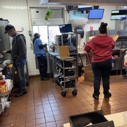 McDonald's - People who couldn't help ring my man out, coffee all over the floor.