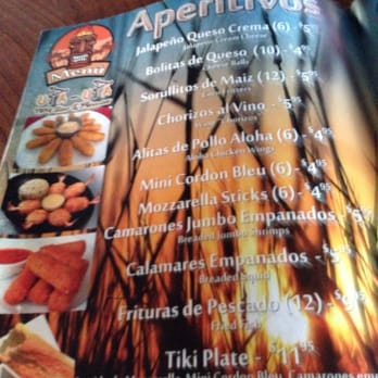 Upa Upa - Menu 1 - Tiki Bars Near Me - Guayanilla, Puerto Rico Upa Upa - Menu 1 - Tiki Bars Near Me - Guayanilla, Puerto Rico