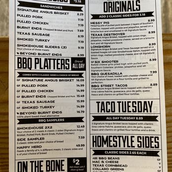 4 Rivers Smokehouse - Menu side 1 - Barbeque Near Me - Gainesville, Florida 4 Rivers Smokehouse - Menu side 1 - Barbeque Near Me - Gainesville, Florida