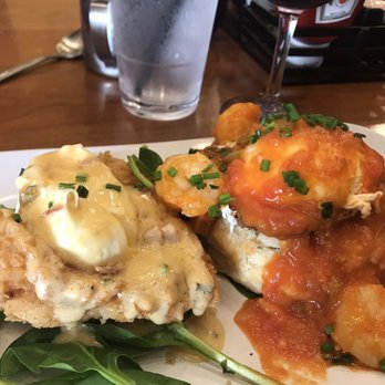 Ruby Slipper Decatur - The Peacemaker: Chicken St. Charles & Shrimp Boogaloo Benedict - Breakfast & Brunch Near Me - New Orleans, Louisiana Ruby Slipper Decatur - The Peacemaker: Chicken St. Charles & Shrimp Boogaloo Benedict - Breakfast & Brunch Near Me - New Orleans, Louisiana