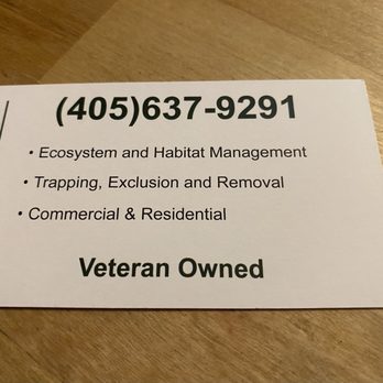 Cason Wildlife MGMT - Trent's Business card - Wildlife Control Near Me Cason Wildlife MGMT - Trent's Business card - Wildlife Control Near Me